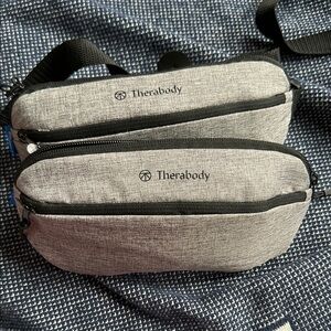 Therabody Light Gray Belt Bag